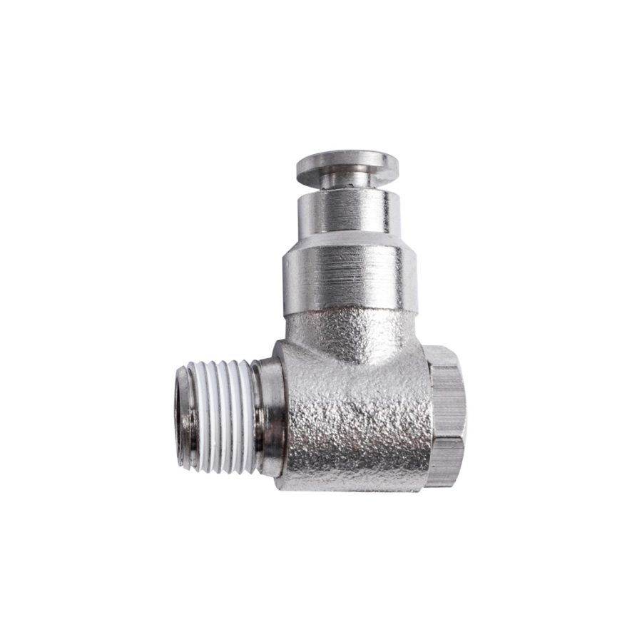 Metal Swiv. Elbow 4mm X 1/8' M