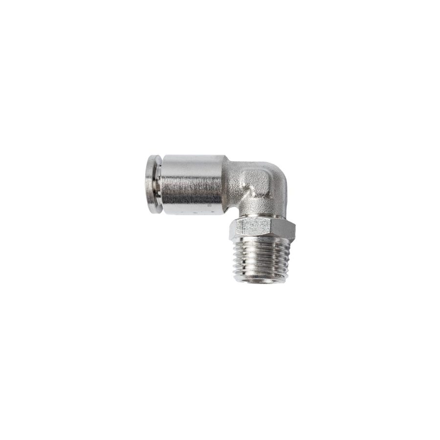 Metal Pu Fitting Elbow 8mm 1/4' M