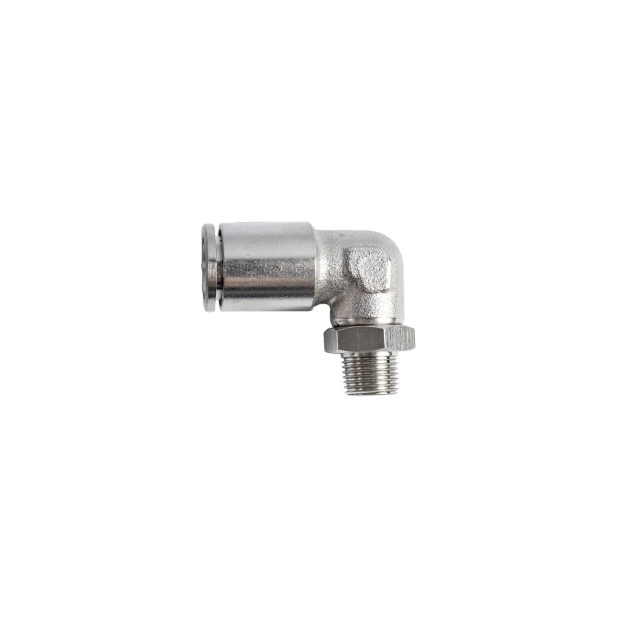 Metal Pu Fitting Elbow 10mm 1/8' M