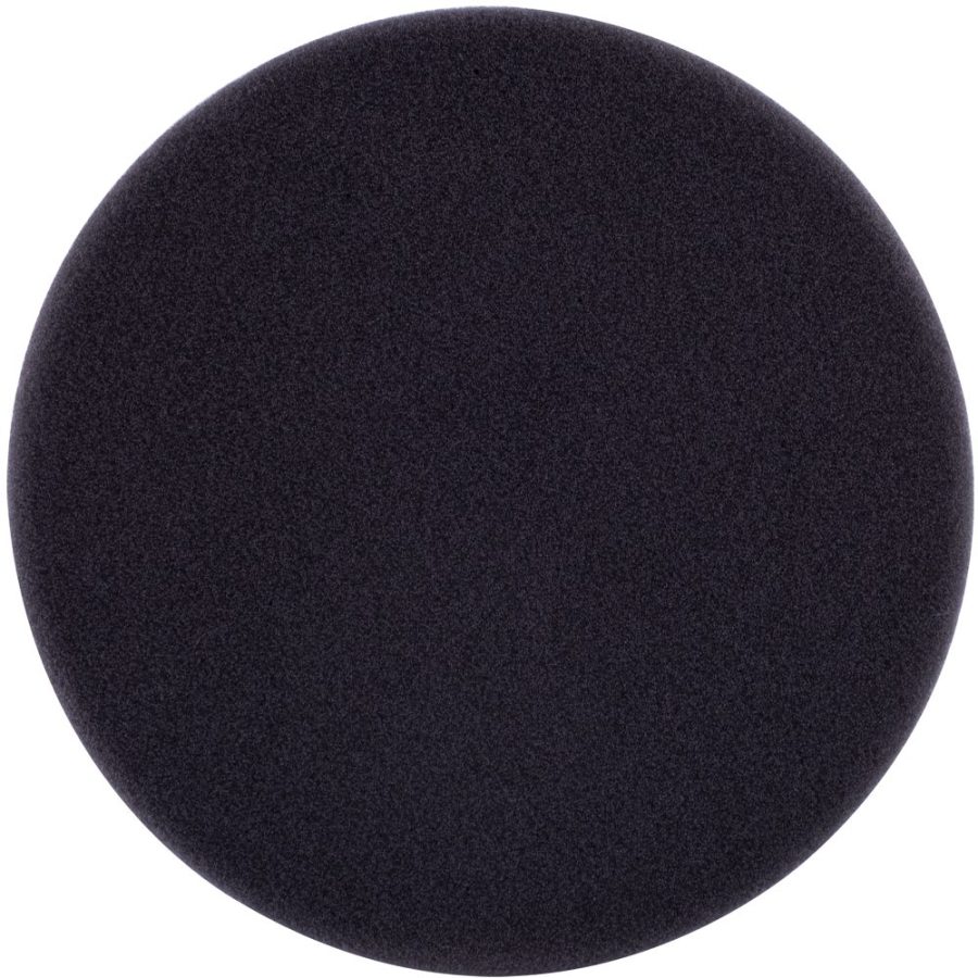 Foam Pad Hook And Loop Black Sponge 150mm 6' Finishing