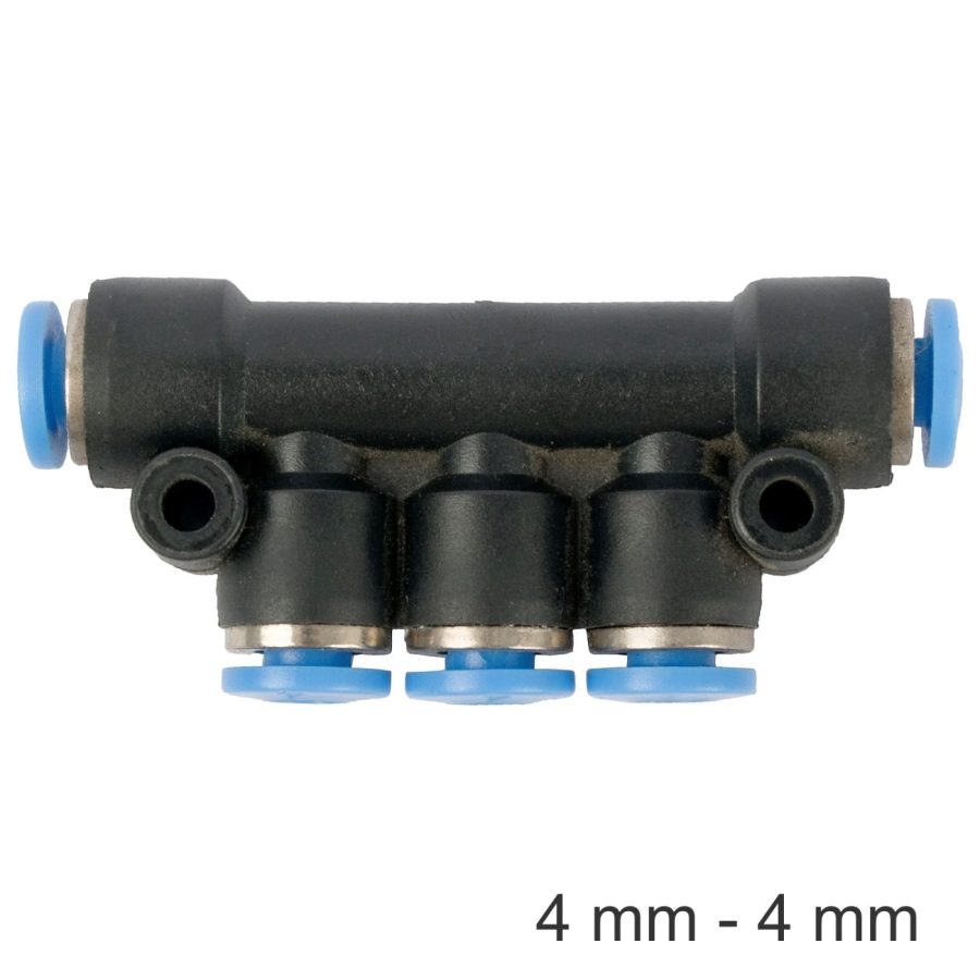 Pu Hose Fitting Manifold 4mm-4mm