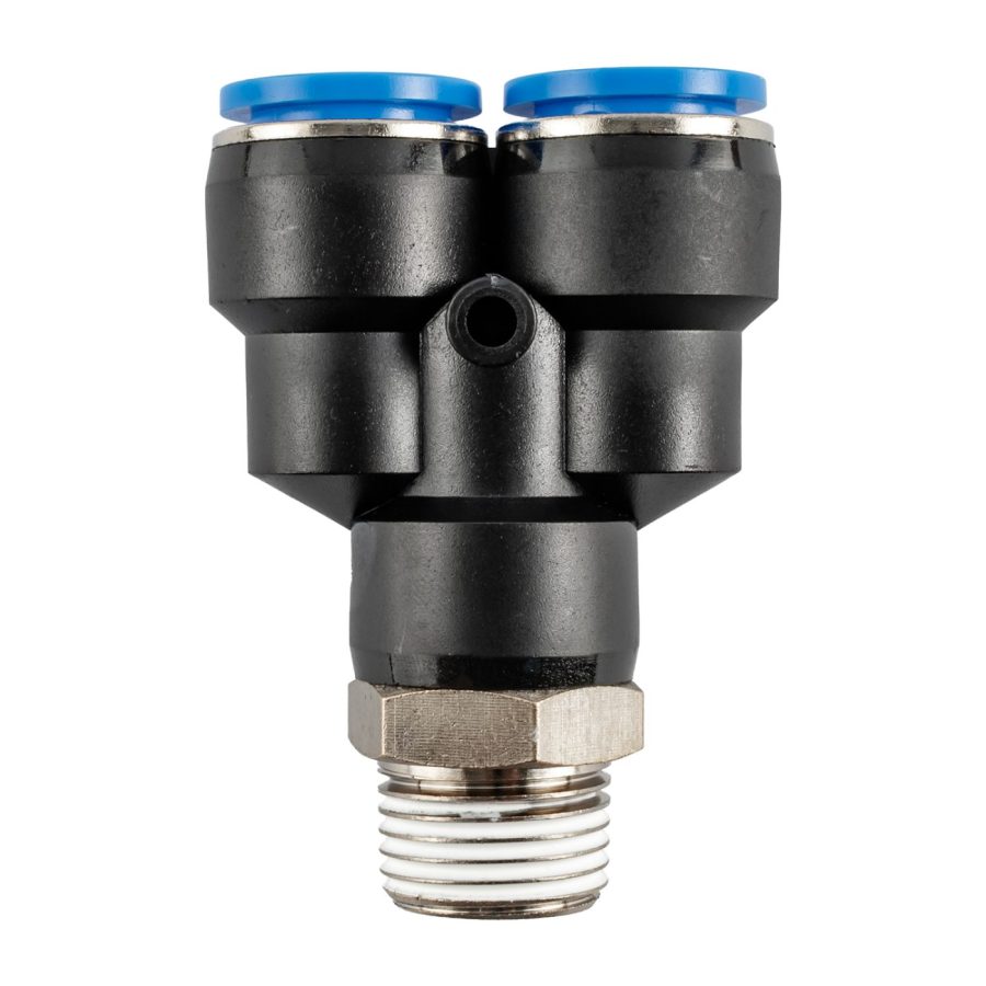 Pu Hose Fitting Y Joint 16mm - 1/2'm