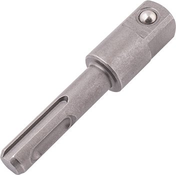 Socket Adaptor 1/2'm Sq X 75mm Sds Plus Shank Carded