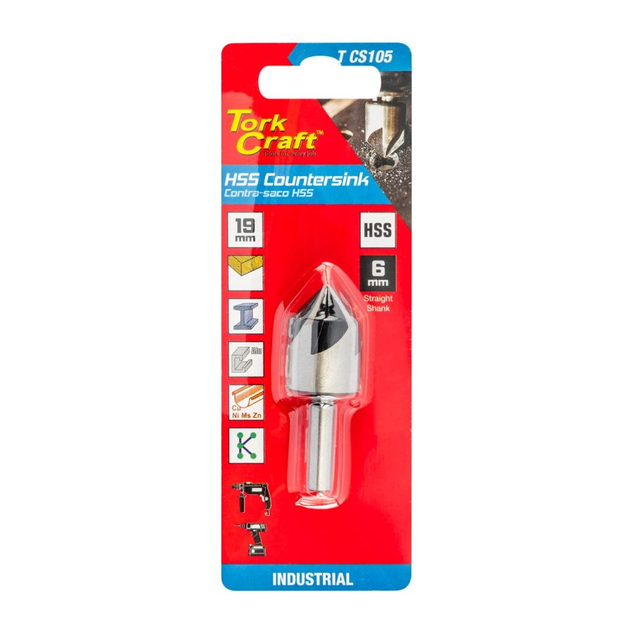 Countersink Hss 19mm 90 Degree