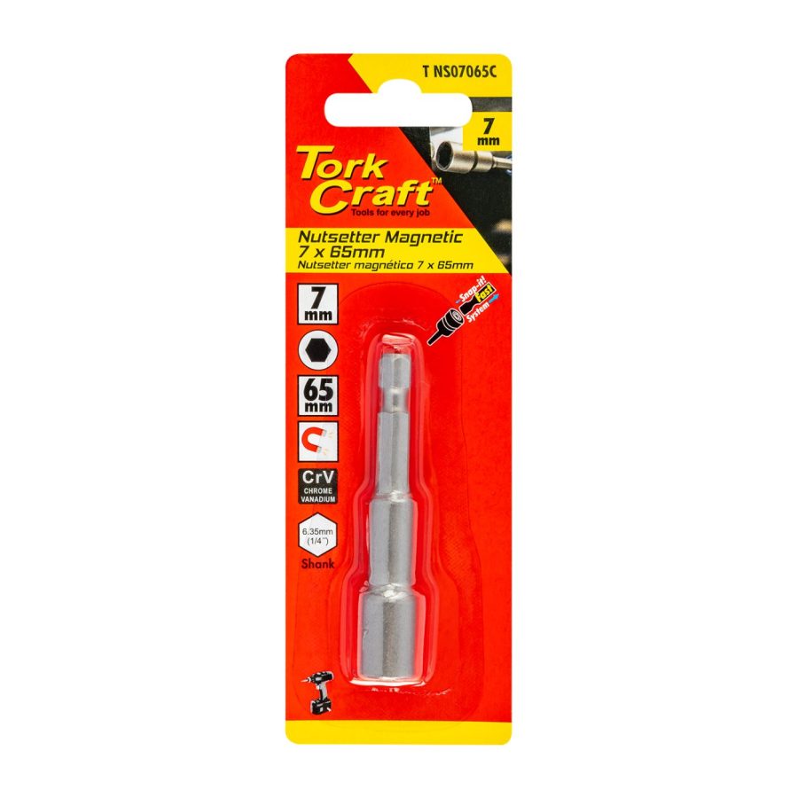 Nutsetter Magnetic 7x65mm Carded