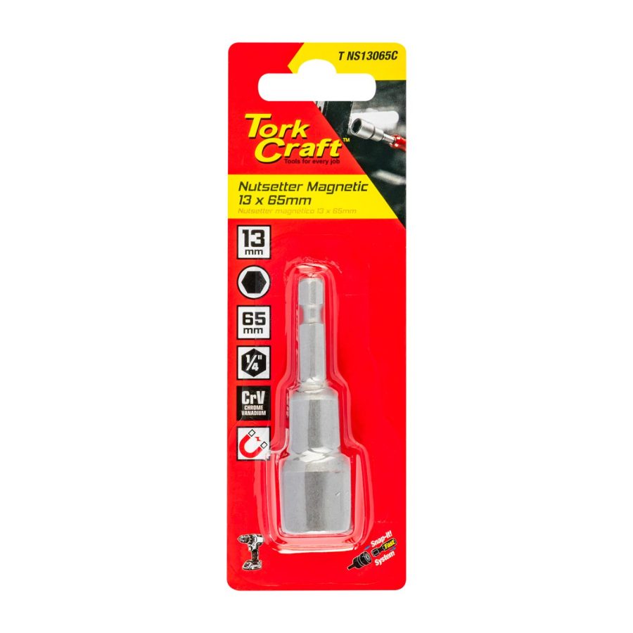 Nutsetter Magnetic 13x65mm Carded
