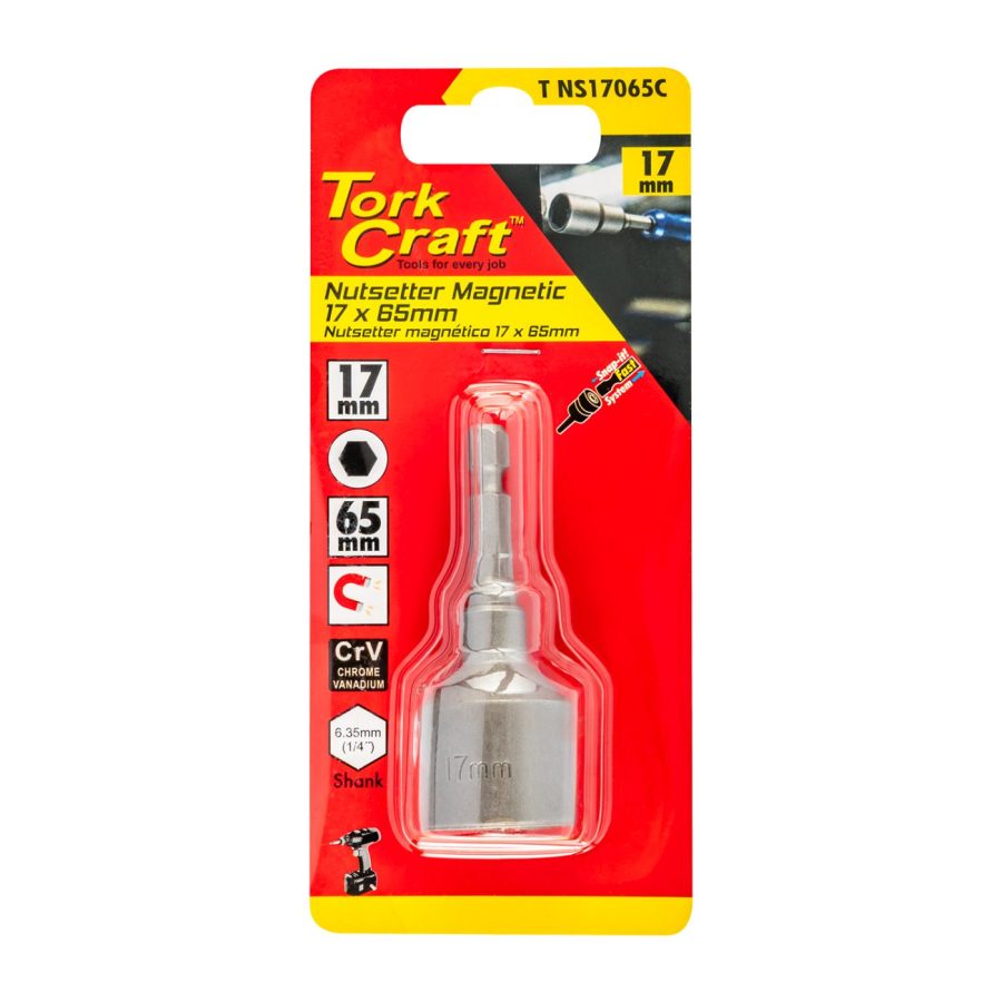 Nutsetter Magnetic 17x65mm Carded