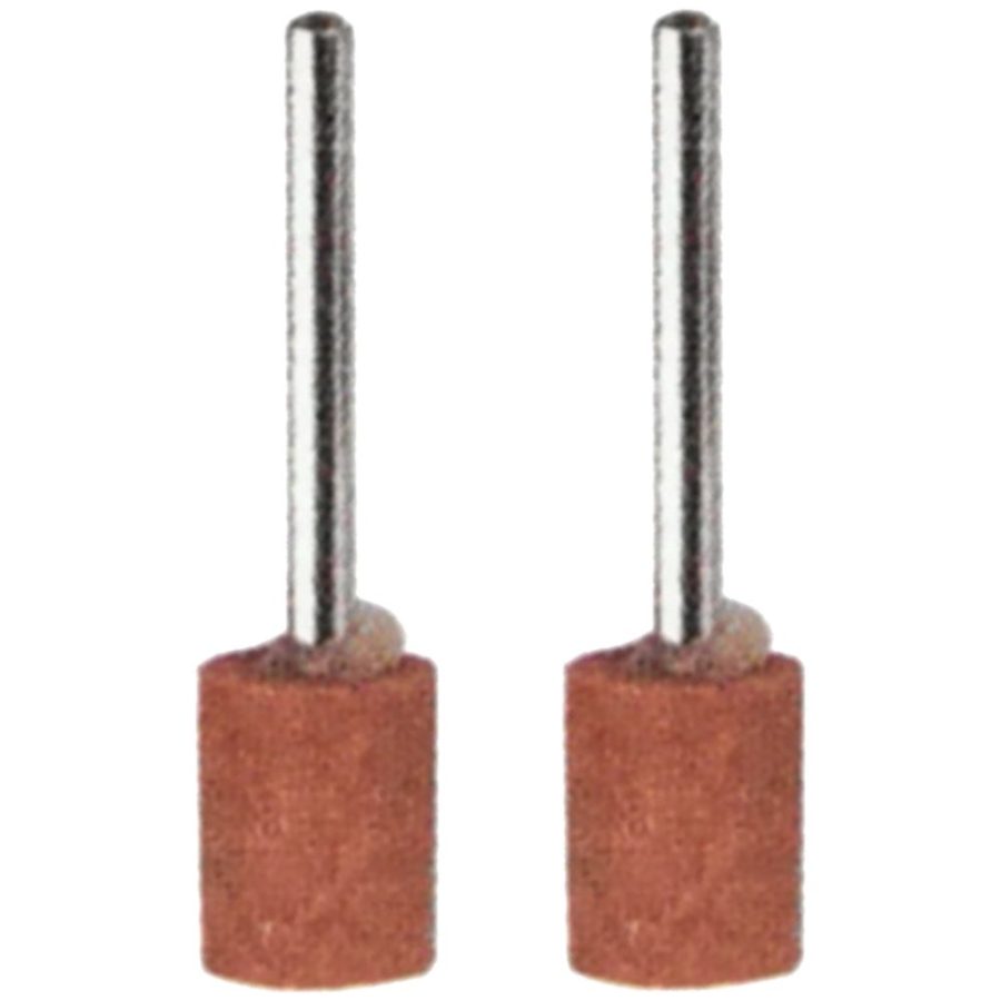 Tork Craft Mini Grinding Stone 11.1mm Round Point 3.2mm Shank 2 Piece