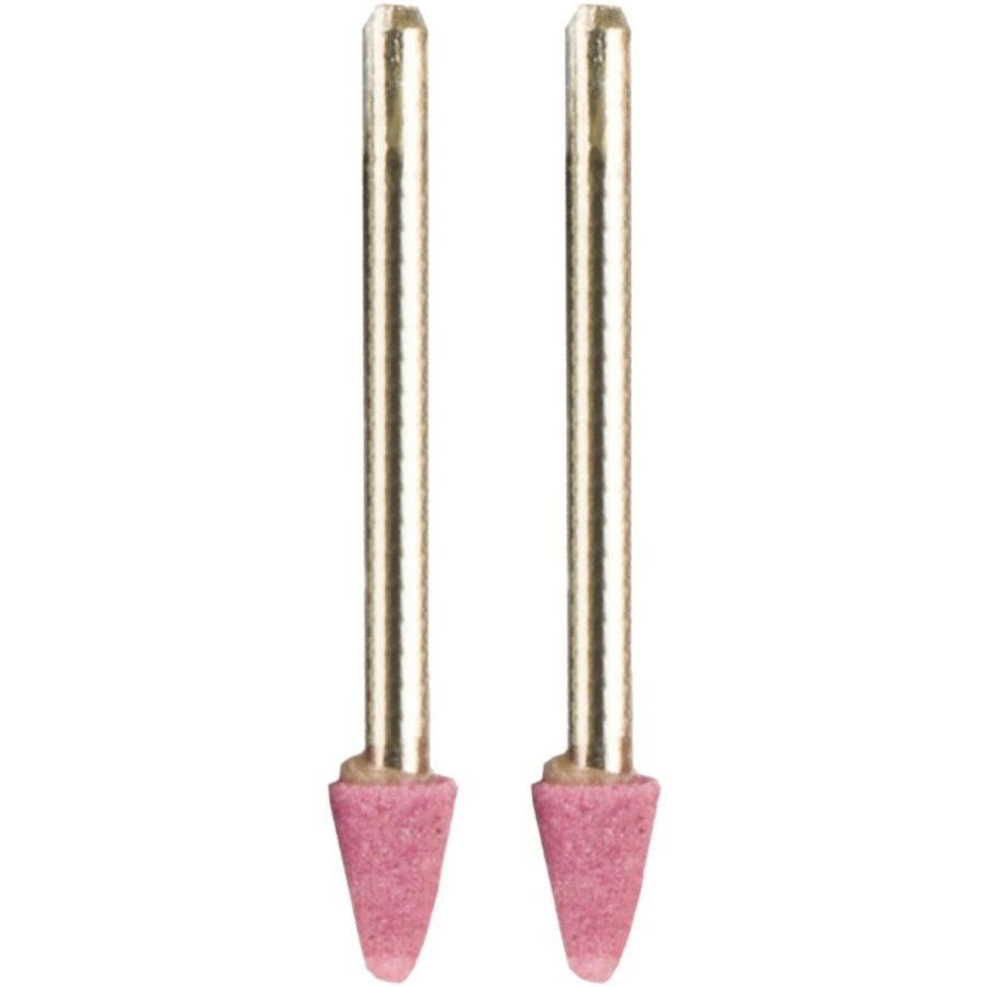 Tork Craft Mini Grinding Stone 6.4mm Cone 3.2mm Shank 2 Piece