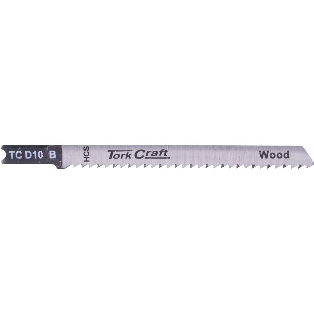 U-shank Jigsaw Blade 10tpi For Wood 2.5mm 5pc