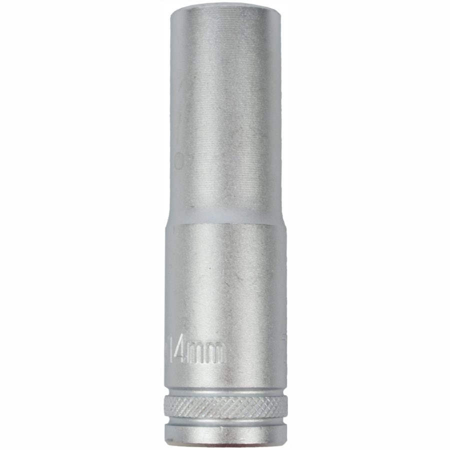 Socket 14mm 1/2' Dr Deep Socket Crv 12 Point