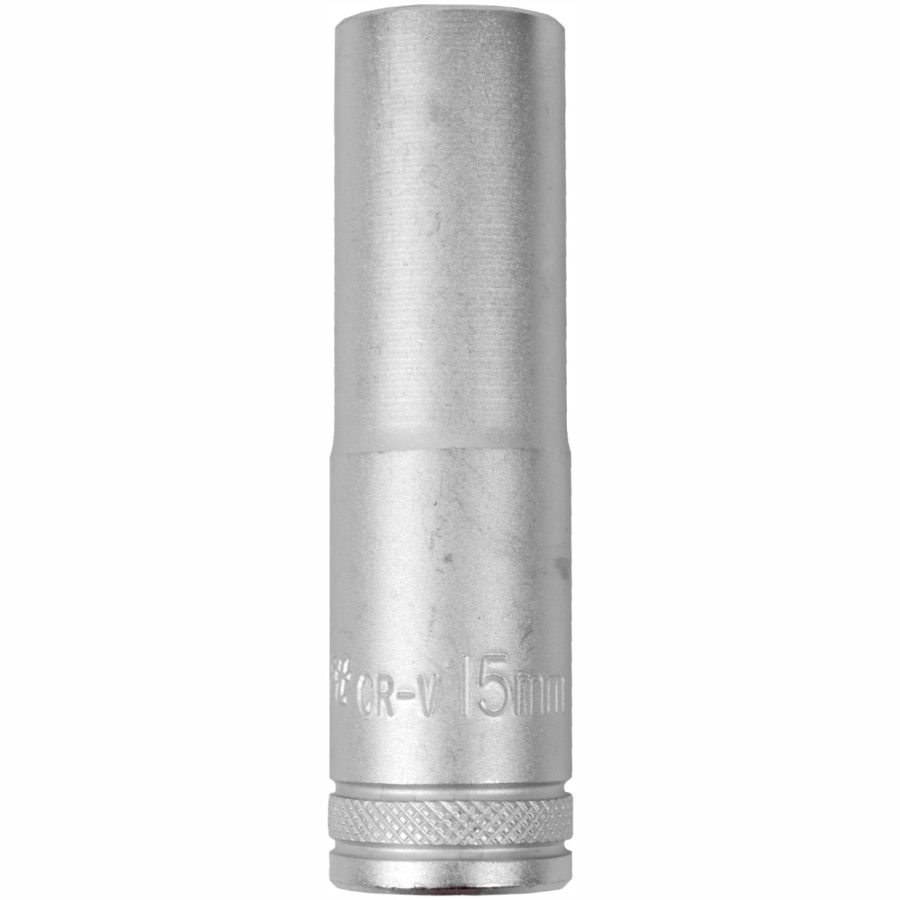 Socket 15mm 1/2' Dr Deep Socket Crv 12 Point