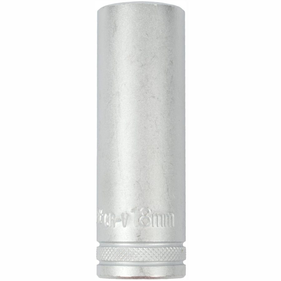 Socket 18mm 1/2' Dr Deep Socket Crv 12 Point