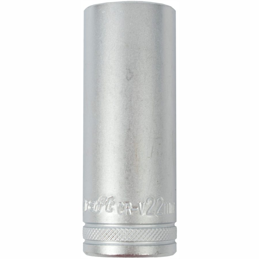 Socket 22mm 1/2' Dr Deep Socket Crv 12 Point