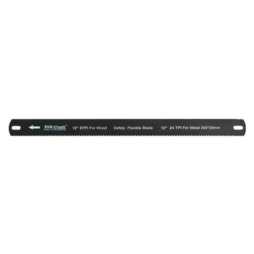Hacksaw Blade Flexible Double Edge 300mm X 25mm Carbon Steel Tchs001