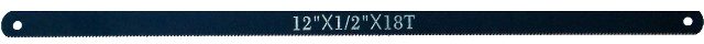 Hacksaw Blade Bi-metal 18t X 300mm