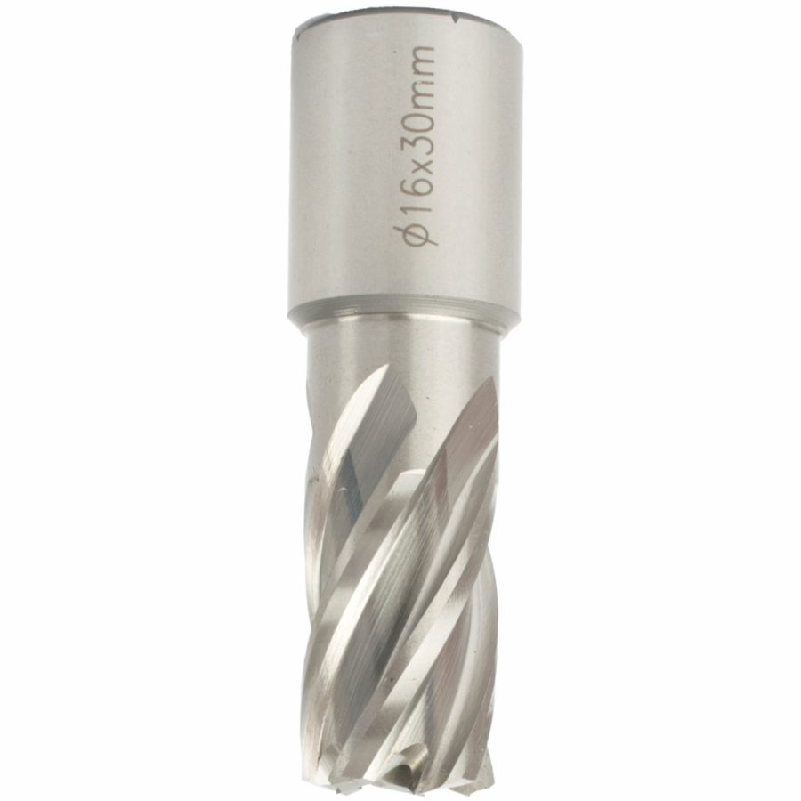 Annular Hole Cutter Hss 16 X 30mm Weld Shank 19.05mm