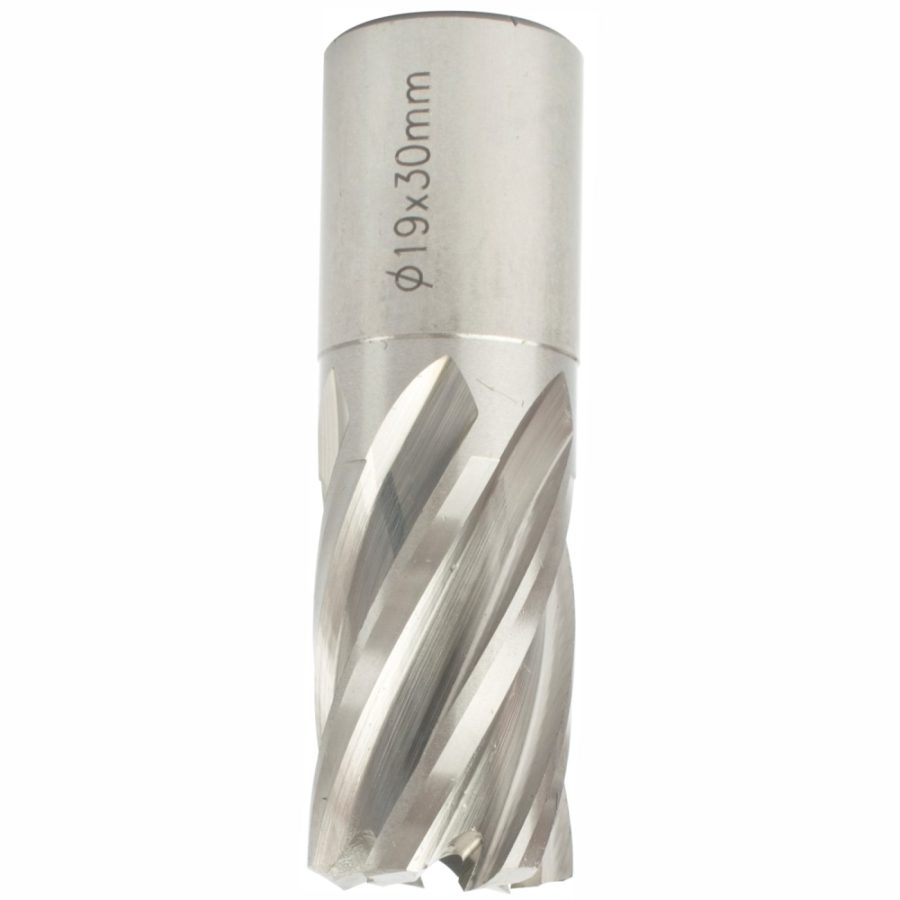 Annular Hole Cutter Hss 19 X 30mm Weld Shank 19.05mm