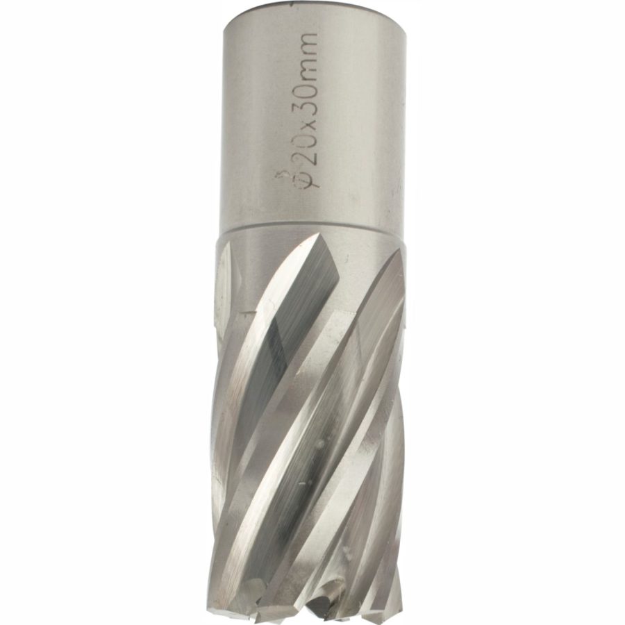 Annular Hole Cutter Hss 20 X 30mm Weld Shank 19.05mm