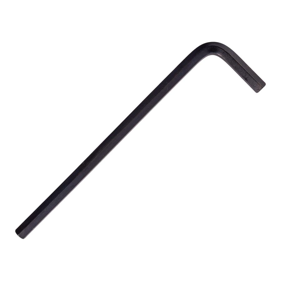 L-wrench Hex 5.5x123x28mm Long Crv Black