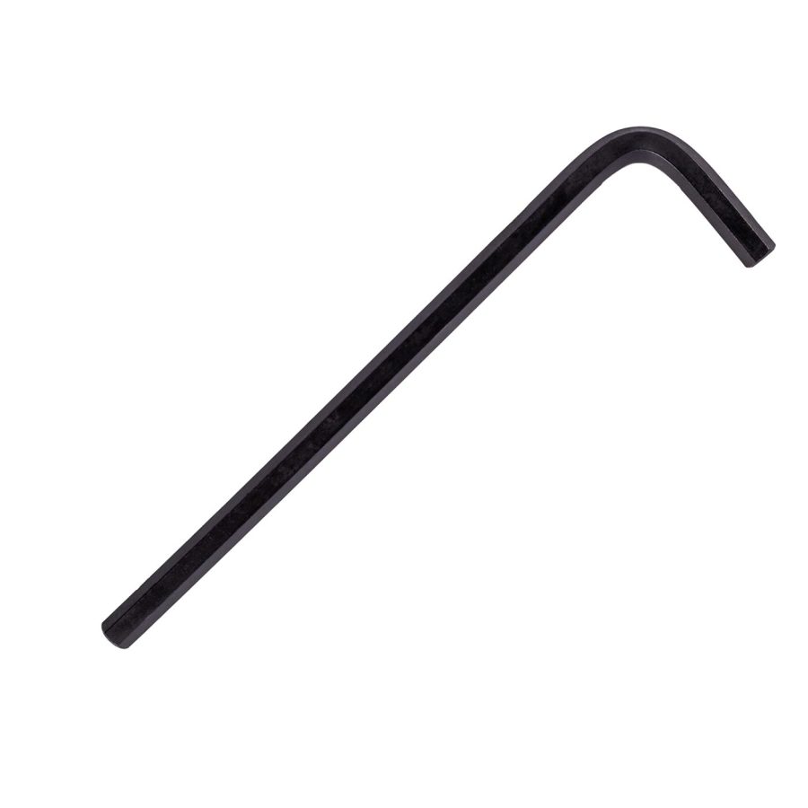L-wrench Hex 6.0x134x30mm Long Crv Black