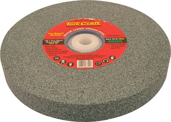 Grinding Wheel 150x20x32mm Bore 60gr W/bushes For B/g Green
