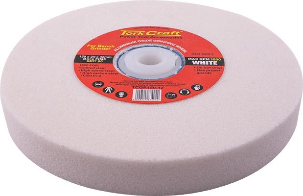 Grinding Wheel 150x20x32mm Bore 60gr W/bushes For B/g White