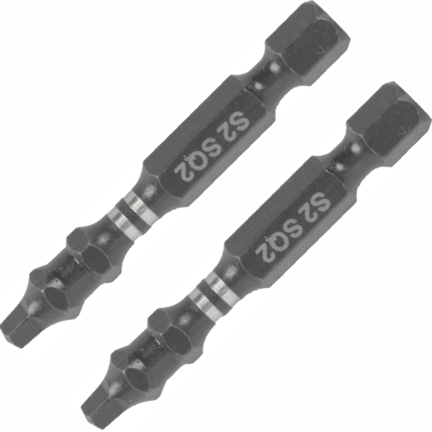 Impact Square Sq No.2 X 50mm Pwr Bit 2/card Sq2