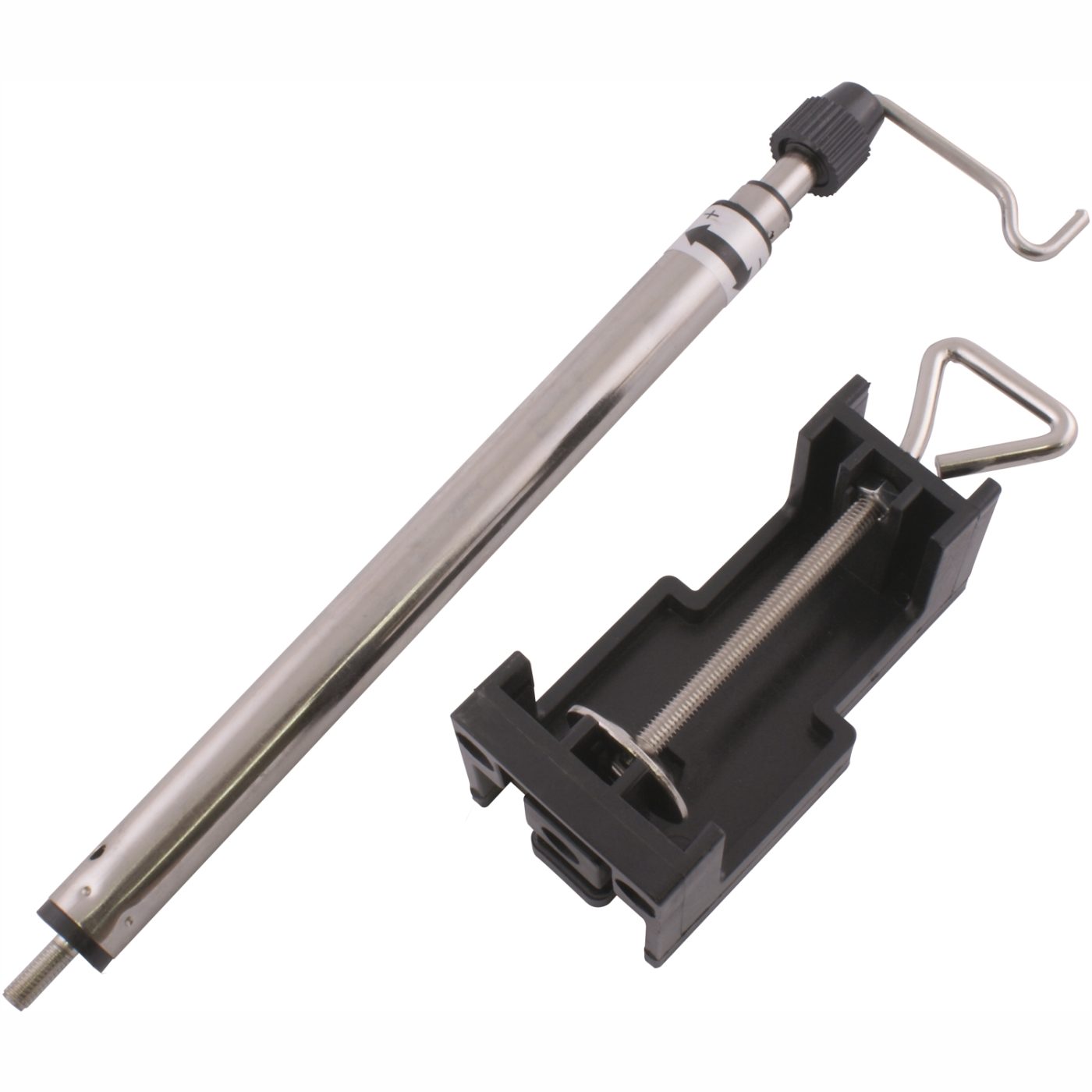 Mini Rotary Tool Hanging Stand Telescopic Hanging Hook With Desk Clamp