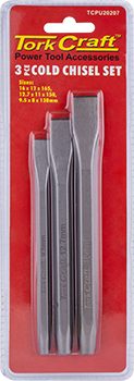 Tork Craft Cold Chisel 3pc
