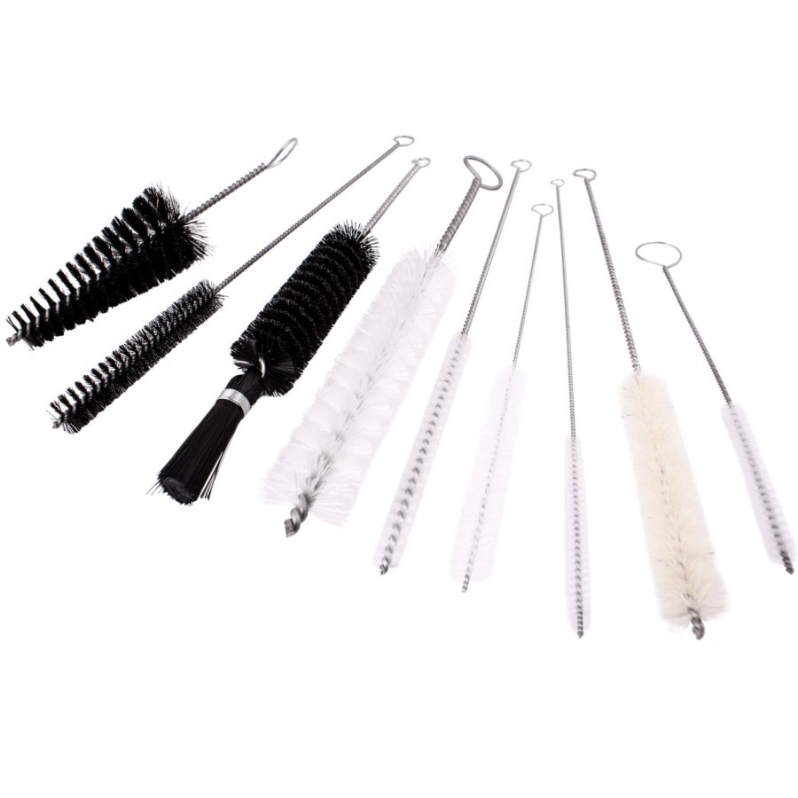 Tube Pipe Brush Set Nylon 9pc