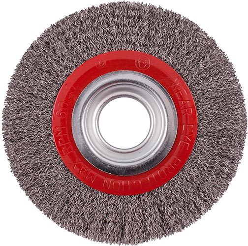Wire Wheel Brush 150mm X 25mm Stainless Steel Bench Grinder